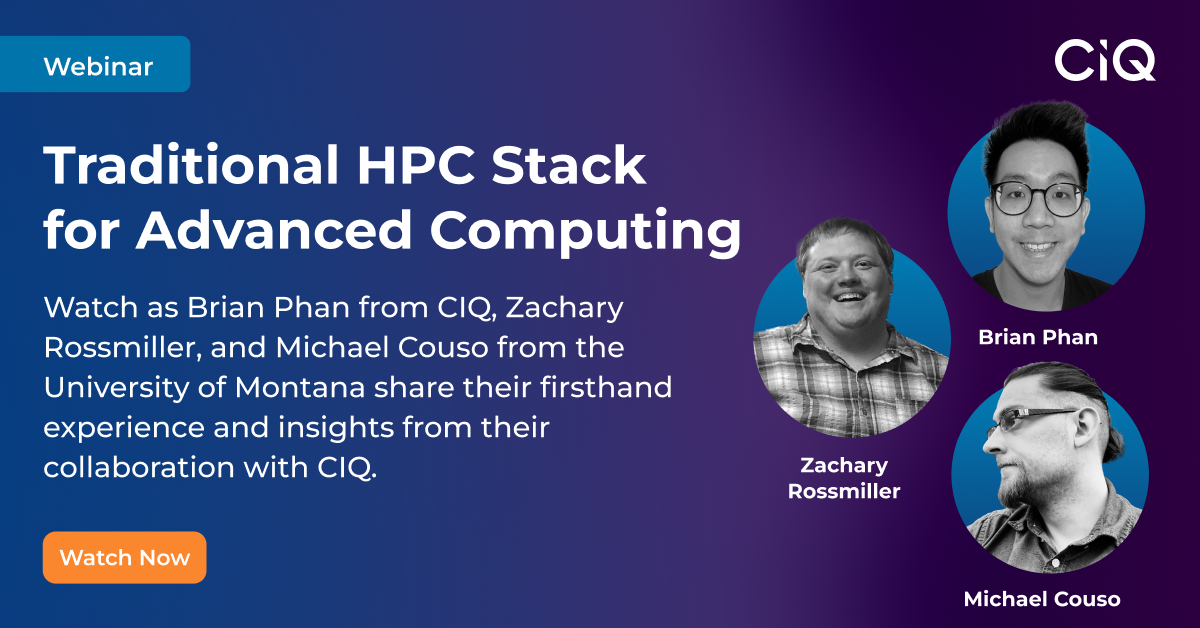 2023.10.13 - Traditional HPC Stack for Advanced Computing v2-2 2023.10.13 - Traditional HPC Stack for Advanced Computing v2-2